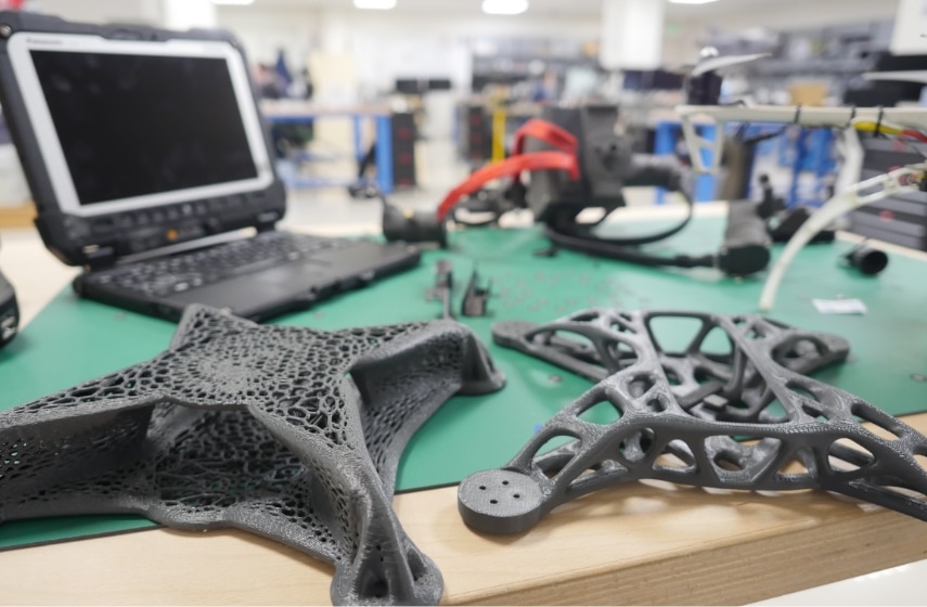 chassis de drone en impression 3D