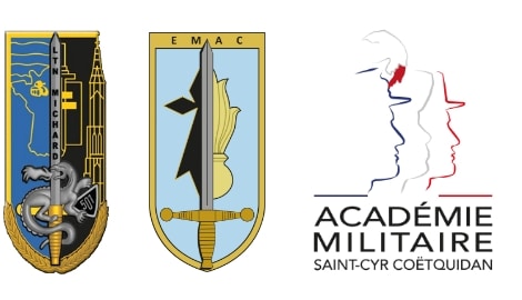 logos Saint Cyr Coëtquidan - EMAC - Promotion Lieutnant Michard