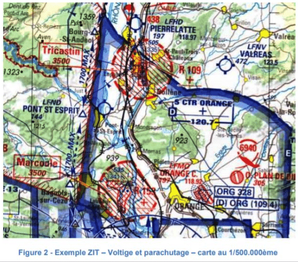 Réglementation drone : zones ZIT