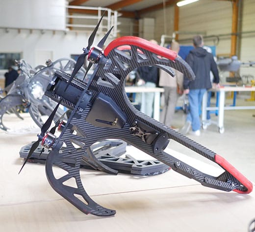 Skeyehook, le drone grappin, certifié