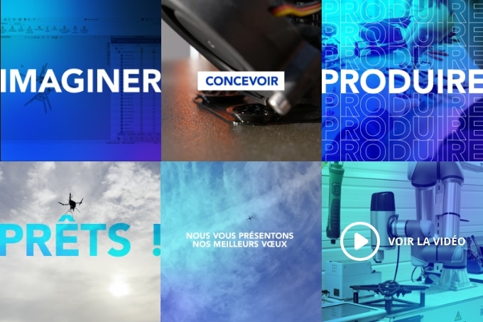 vidéo voeux Drone Act 2026