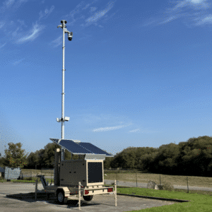 SEEALL Suricate - mât équipé de caméras radar Axis Communication